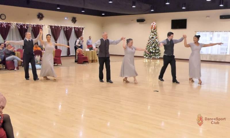 Waltz-Holiday Dance Showcase -Adult DanceSport class performance